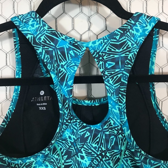 Athleta Blue/Turquoise Tank Top-NWT!!! - Picture 3 of 4
